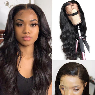 13*6 Body Wave Hair Lace Front Wig 10A Virgin Remy Human Hair Wigs 150% Density-Allove Hair : ALLOVEHAIR