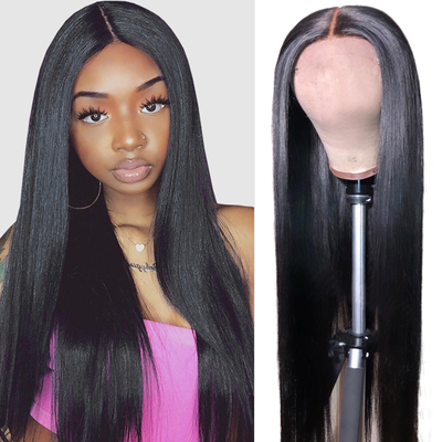 13*6 Straight Hair Lace Front Wig 10A Virgin Remy Human Hair Wigs 150% Density-Allove Hair : ALLOVEHAIR