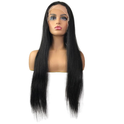 HD 8A Malaysian Straight Lace Frontal Human Hair Wig - eHair Outlet